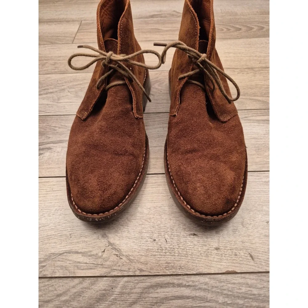 Thursday Boot Company Brown Suede Chukka Desert Boots Mens Ankle Brown Sz 7.5